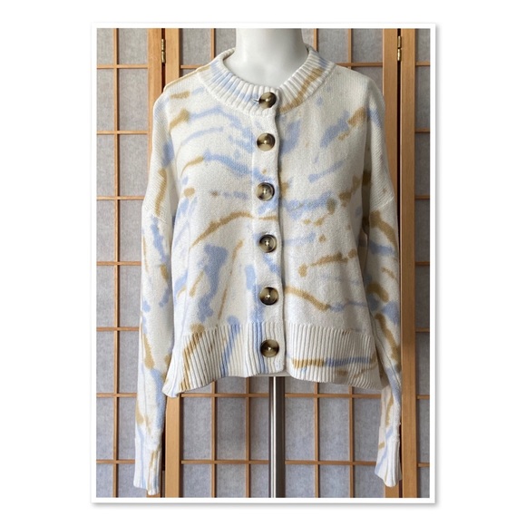 Madewell Sweaters - Madewell Tie Dye Broadway Cardigan Sweater